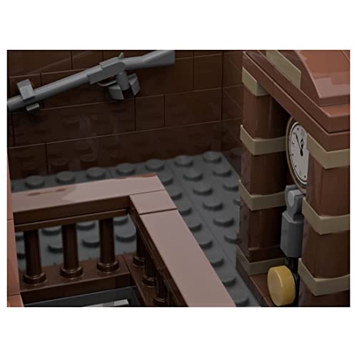 TYPIS Bausteine Haus, Bausteine Architektur Modell, Modulares Haus Bausteine Modell, MOC-55694 Bergbau Haus… – Bild 8