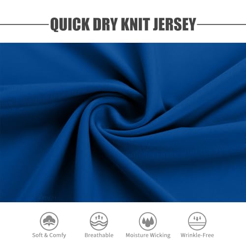 Image of Dry Fit Athletic Shirts for Men Short /Long Sleeve Workout Shirt