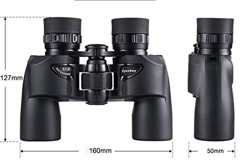 Binoculares 8x30 HD impermeables con prisma Paul FMC miniatura 4