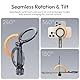 ULANZI MA07 MagLock Handyhalterung Magnetische mit 1/4 Schraubenloch, Aluminium Adapter Stativ Faltbarer, Zubehör für Tripod Selfie Stick Smartphone, Handyhalter für Magsafe/iPhone/Android/Kamera