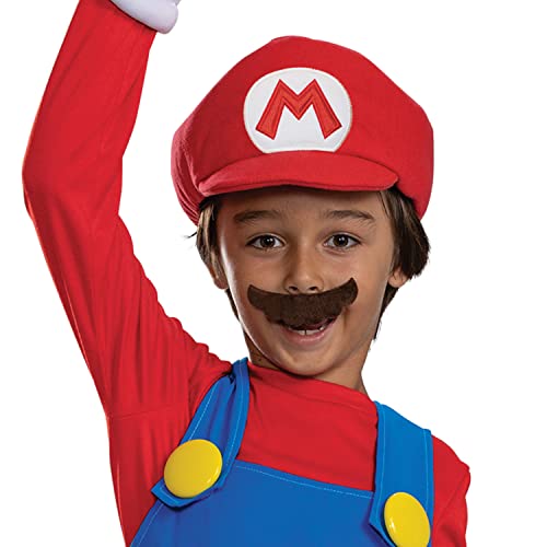 Disguise Mario Costume for Kids, Official Super Mario Bros Costume and Accessories for Children, Size (10-12) - image 2