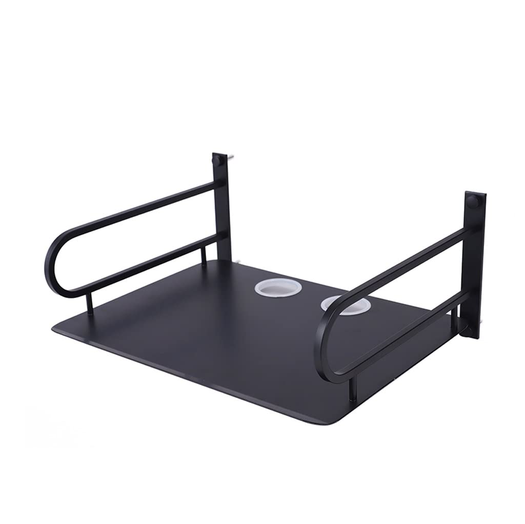 Supporto per proiettore, Router, Supporto per decoder TV Via Cavo, mensola Galleggiante, Supporto per proiettore a Parete (A)