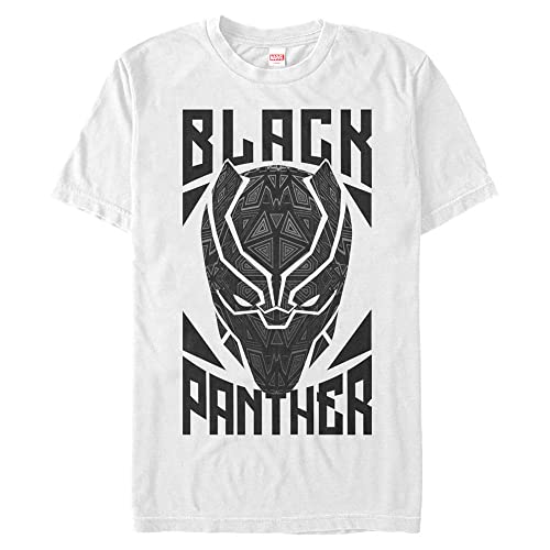 T-shirt Marvel Black Panther 3XL blanc coupe ample anti-transpiration