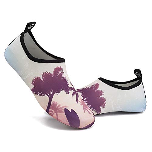 Image of WateLves Womens and Mens Kids Water Shoes Barefoot Quick-Dry Aqua Socks for Beach Swim Surf Yoga Exercise