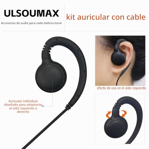Auriculares Motorola C para comunicación en hostelería CLP446E 5