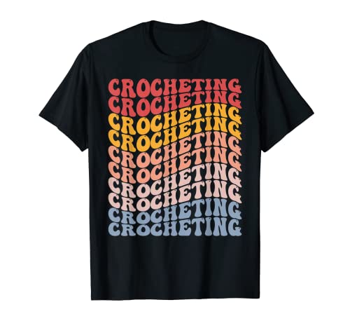 Colcha de ganchillo para tejer de ganchillo Camiseta