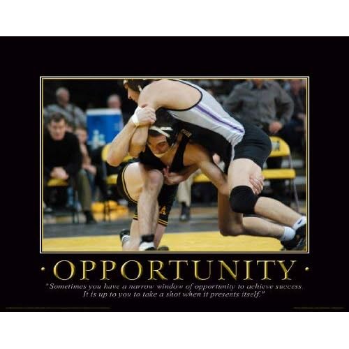 Amazon Com Iowa Hawkeye Wrestling Motivational Poster Art