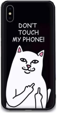 Amazon Co Jp Iphoneケースねこネコ猫ブラック黒ピンクfuck You Catおしゃれ可愛いおもしろケース面白い個性的ソフトケースtpuスマホカバー 韓国皮肉辛口 Black Iphone11 家電 カメラ
