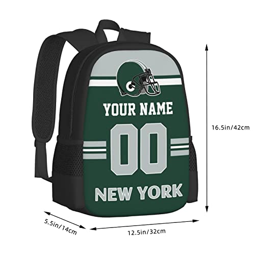 New York Backpack Custom Backpacks Personalized Name and Number Backpacks Customized High Capacity Bag Gifts for Men Women Fans2