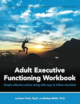 Paperback Adult Executive Functioning Workbook: Simple effective advice along with easy to follow checklists. Book