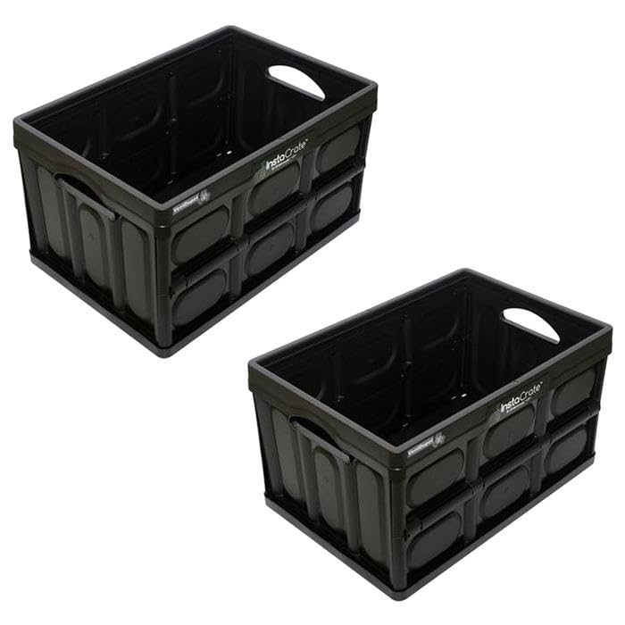 La mejor selección de Cajas de Uso Rudo para comprar hoy. 45 Caja de Almacenamiento Uso Rudo, InstaTrunk, MXLCX-002, 2 Pzas, 10kg, 53x36x29cm, Apilable y Colapsable, Polietileno, Color Negro.
