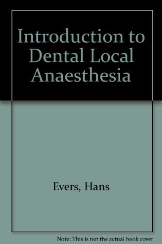 Introduction to Dental Local Anaesthesia