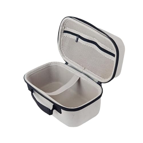 BaotyJie Estojo de transporte para projetor de EVA 22,5 x 12 x 13 cm, bolso de malha à prova de arranhões, à prova d'água, leve e portátil, bolsa de mão