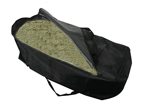 NRTFE Hay Bale Bag for Horses Livestock,Waterproof Extra Large Hay Carry Storage Bag 40"