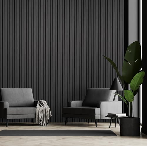 Fuse Wall Panel Charcoal Oak 240cm x 60cm (2 Pack)