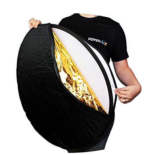 Rebatedor Fotográfico Refletor e Difusor 5 em 1 Sou Foto 80cm - Rb80-5x1