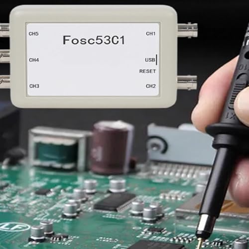 Osciloscopio USB de 5 canales para monitoreo de señales y diagnóstico de motores 4