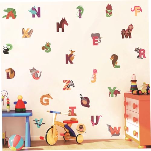 Zerodeko vinilo educativo alfabeto con diseño animal cartoon miniatura 5