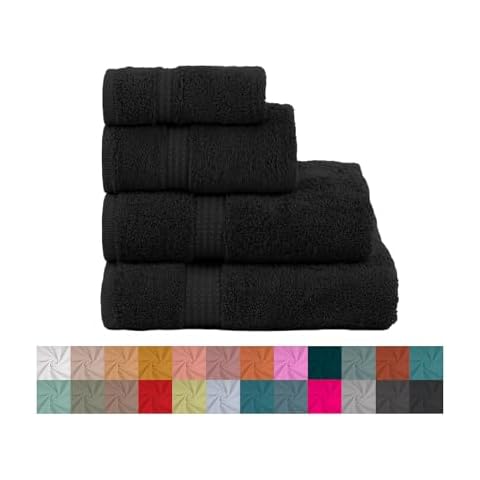 TRAMAS+ Lot de 4 Serviettes Premium Cover
