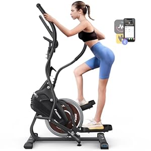 MERACH Elliptical Machines for Home, 3 in 1 Cardio...