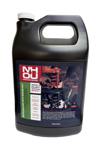 Generic NH Oil Protective Coatings NHBACK-N-BLACK Rust Prevention Spray 1 Gallon