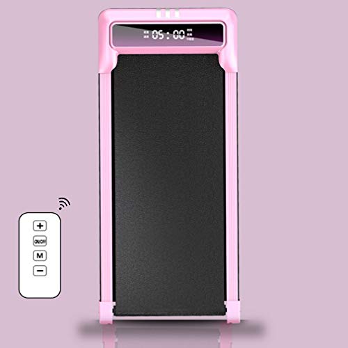 Image of Motorised Treadmill Workout Electric Running Walking Machine Adjustable Speed No Noise Fitness Equipment Smart Remote Control,Pink