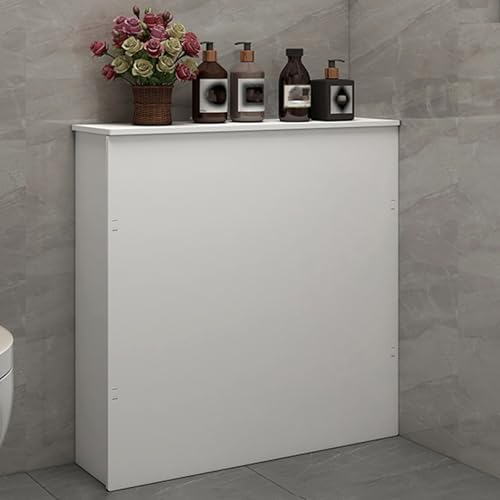 JINGSHIQIAOPL Cubre Radiadores Modernos Blanco, Tapa Radiadores Calefaccion, Almacenamiento, Diseño de Protección para Sala de Estar, Dormitorio, 4 Paneles(70x80x20cm/28x32x8in)