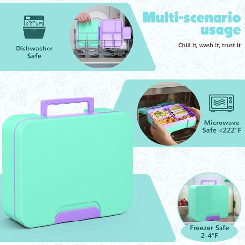 Image of WyfKyd Bento Lunch Box with Soup Thermo Hot Food Container for Kids Adults