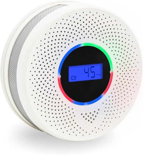 10-Year Battery Wireless Interconnected Smoke and Carbon Monoxide Detector, Smart