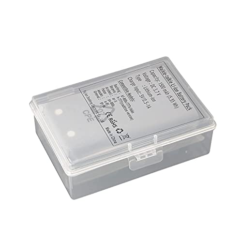 Image of Rechargeable Walkie Talkies Battery Pack Replacement with Case - Original 1500 mAh Li-ion Battery for Baofeng BF-888S, Arcshell AR-5, Pxton PX-888S Walkie Talkie (4 Pack)