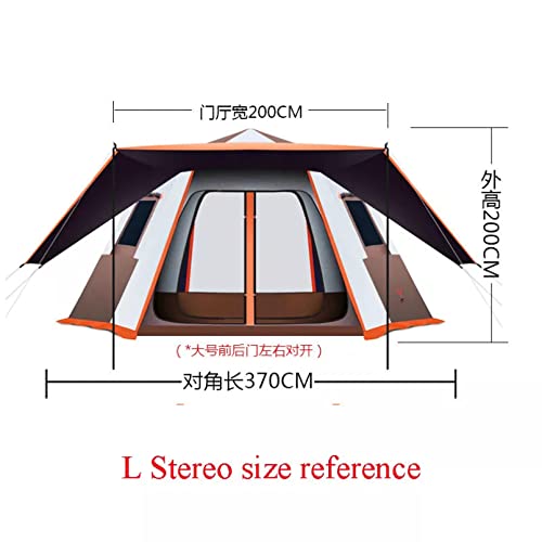 Carpa portátil automática para camping y picnic miniatura 4