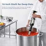 OSTBA 500W Commercial Immersion Blender, 16-Inch Variable Speed Hand Mixer - Image 4