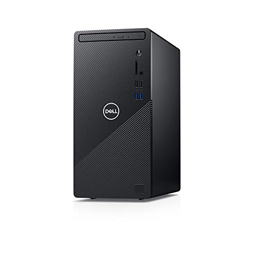 Dell Inspiron Desktop 3880 - Intel Core i3 10th Gen, 8GB Memory, 1 TB Drive, Windows 10 Home (Latest Model) - Black