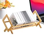 Rotating Bookshelf Tower - Expandable Bookcase, Organizer with Drawers, Multifunction Storage Rack for Books Documents CDs Journals | Perfect for Home Office Dorm Classroom Desk Organization