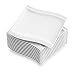 Produktbild MALACASA, Serie Flora, 12 teilig Set CremeWeiß Porzellan Kuchenteller Dessertteller Frühstücksteller 8,25 Zoll / 21x21,5x2,5cm für 12 Personen