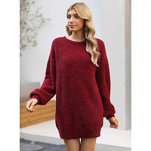 Viottiset Maglia Vestito a Maniche Lunghe