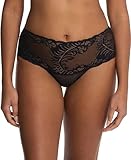 Natori Womens Feathers Brief Panty,Black,Large