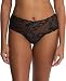 Natori Womens Feathers Brief Panty,Black,Large
