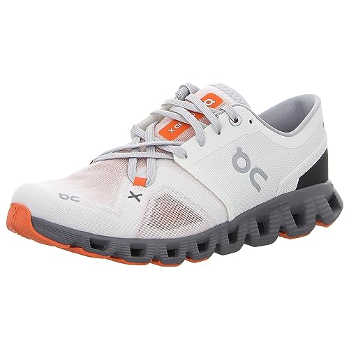 Image of ON Mens Cloud X 3 Textile Synthetic Ivory Alloy Trainers 7.5 US