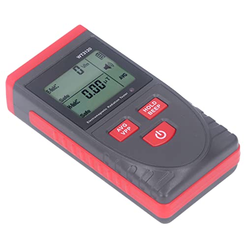 Medidor digital EMF con pantalla LCD para detección de radiación miniatura 5