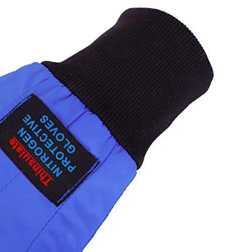 egowz Luvas criogênicas de baixa temperatura LN2 luvas protetoras de nitrogênio líquido luvas congel