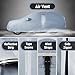 SUV Custom-Fit Car Cover for Volvo XC60 (Year Fits 2010-2024) | Waterproof All Weather SUV Cover for UV, Rain, Snow, and Ice. Long-Lasting Quality, Suitable for Both Indoor and Outdoor Use.