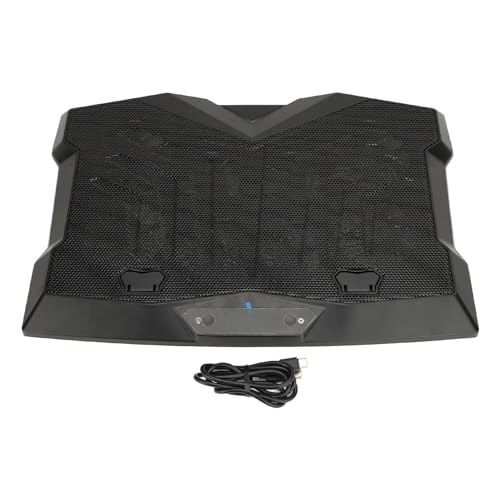 Base enfriadora para laptop con 8 ventiladores y altura ajustable miniatura 1