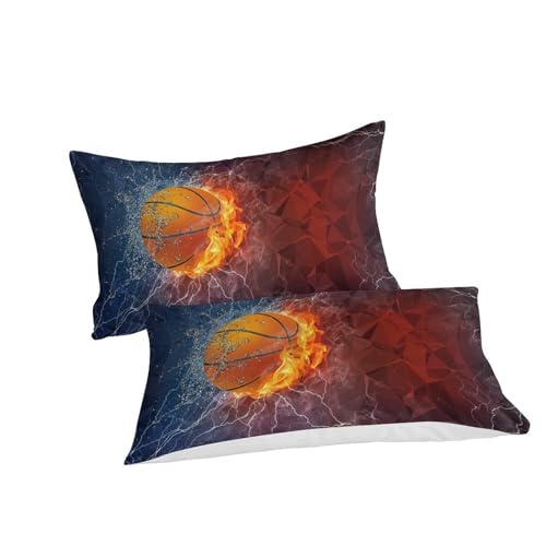 Parure de lit 3 pièces basket-ball idée cadeau idéale pour anniversaire ado