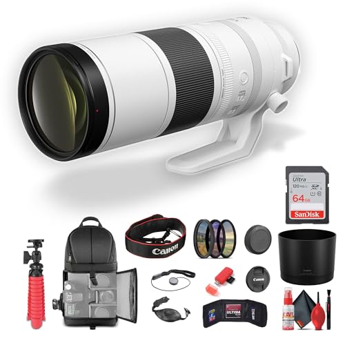 Canon RF 200-800mm f/6.3-9 is USM Super-telephoto Zoom Lens...