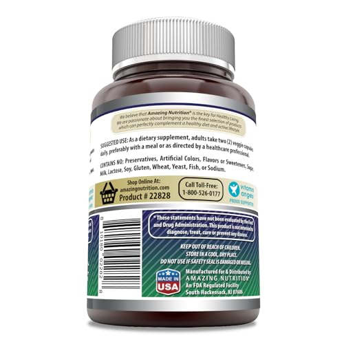 Amazing Formulas Astragalus 2000 mg Per Serving 120 Capsules Supplement | Made From Pure Astragalus Membranaceus Plant Root Extract | Non-GMO | Gluten Free - Image 3