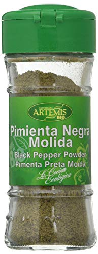 Artemisbio Tarro Pimienta Negra Molida Eco 38 Gr Especias Y Condimentos 400 g