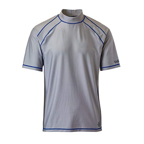 UV SKINZ UPF 50+ Mens Short Sleeve Active Sun & Swim Shirt