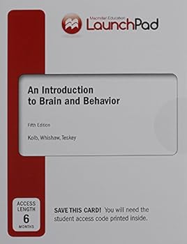 Hardcover Introduction to Brain & Behavior & Launchpad for Introduction to Brain and Behavior (Six Month Access) Book