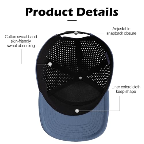 Image of LiuSuper XXL Baseball Cap - Extra Large Flat Brim Snapback 5 Panel Trucker Hat for Big Heads